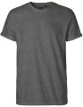 Heren T-shirt Neutral Roll Up O60012 Dark Heather